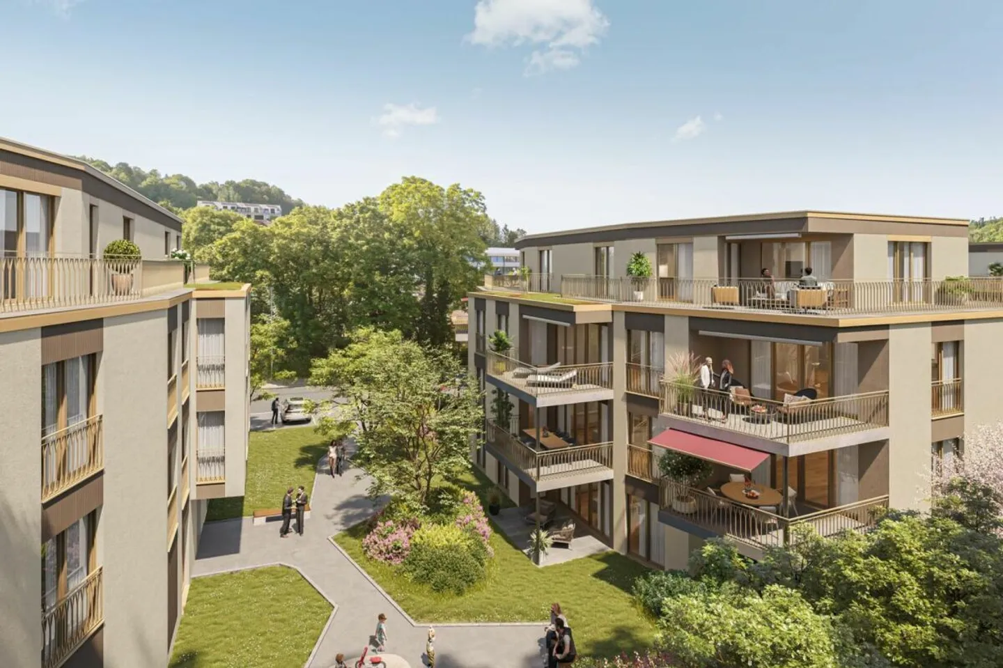Appartement neuf de 5,5 pièces, 1/2 déjà vendu ! - Photo 5 sur 6