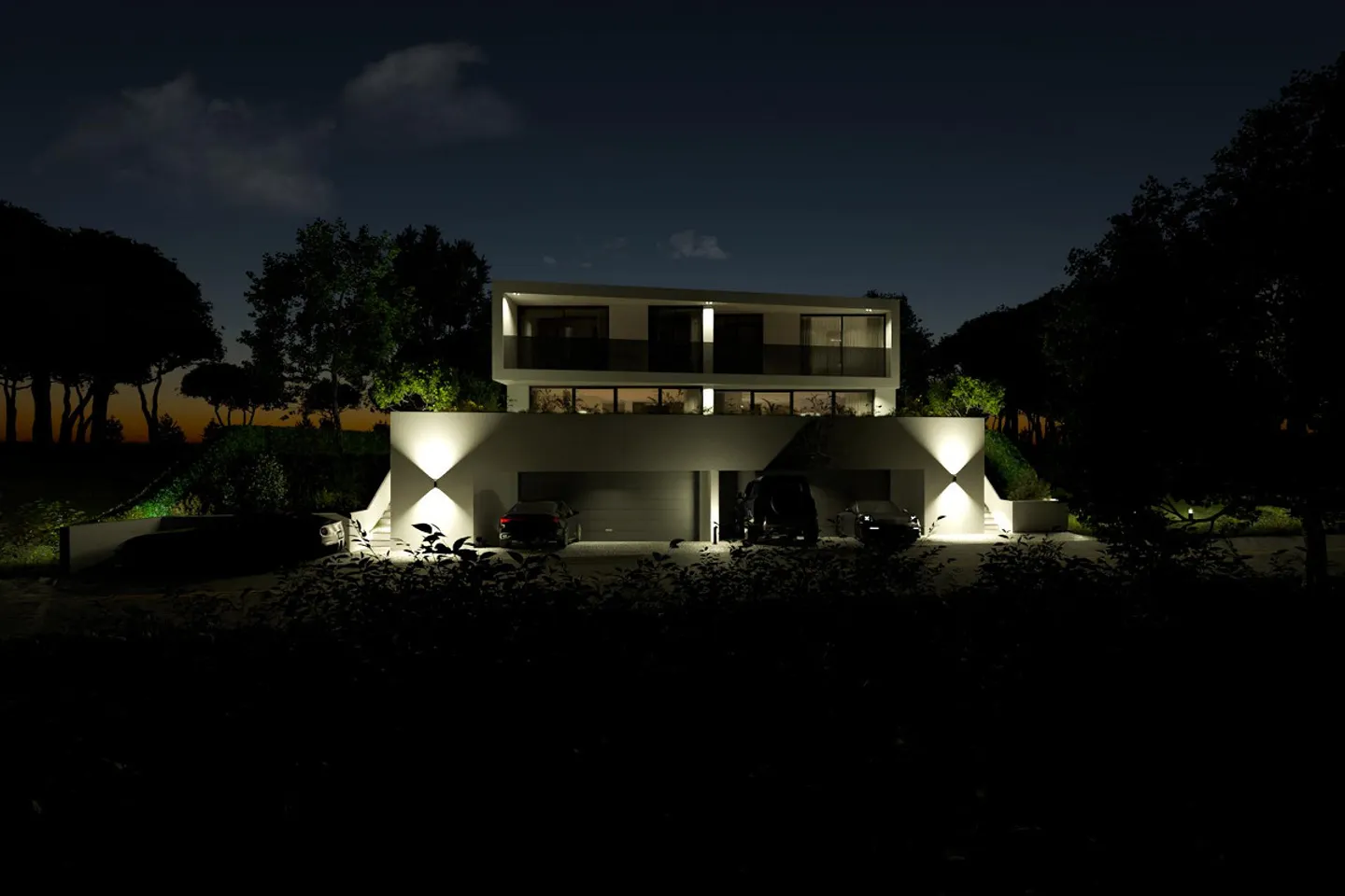 Villa moderna con ampio giardino - Foto 11 di 13