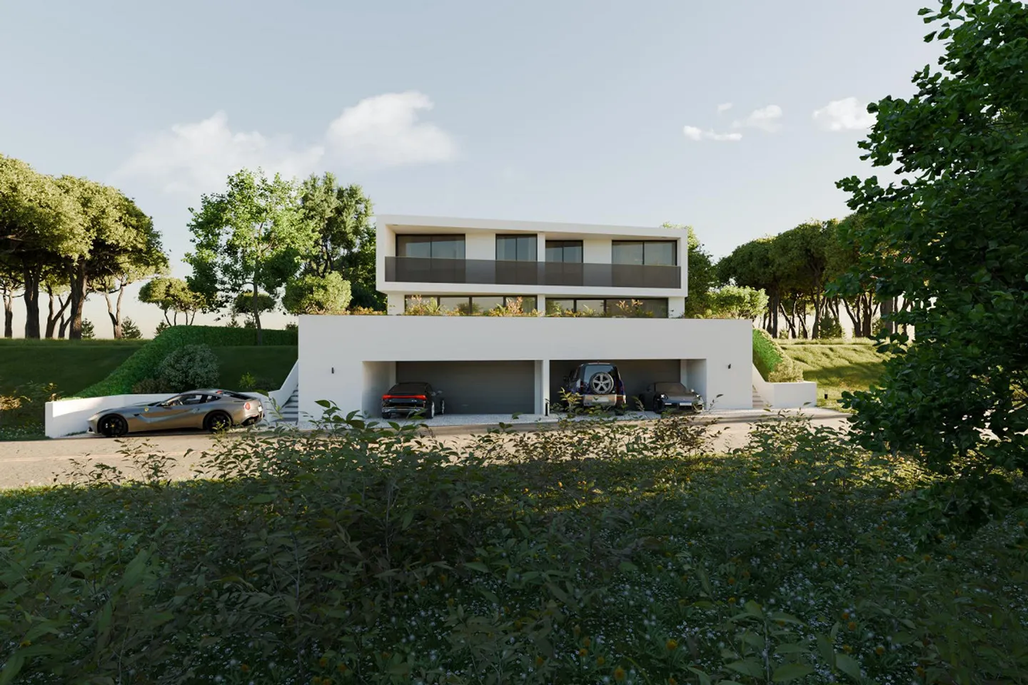 Villa moderna con ampio giardino - Foto 9 di 13