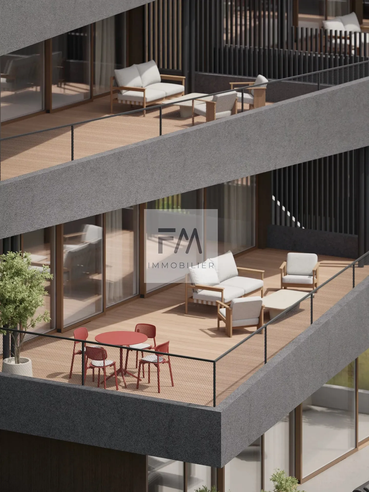 Modern Apartment with Terrace - Photo 3 of 10