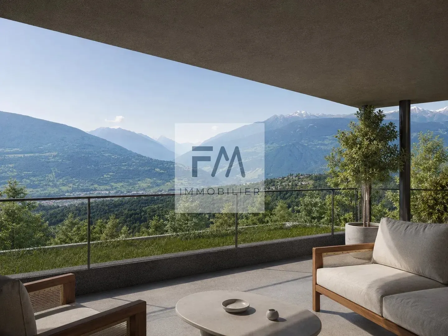 Modern Apartment with Terrace - Photo 2 of 10