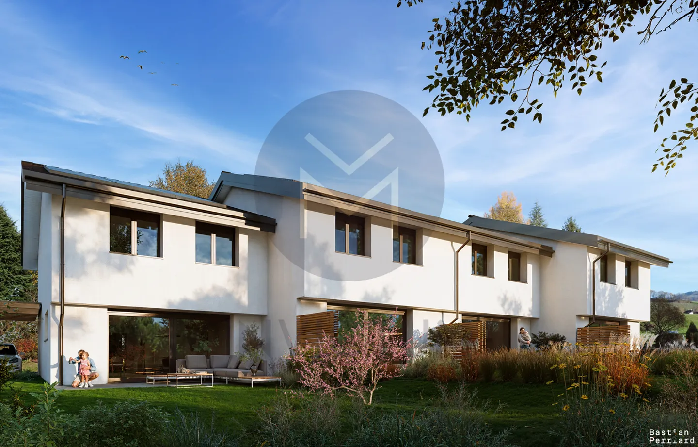 Villa contemporaine 5.5 pièces avec jardin privatif de 209 m² au Mouret - Foto 6 von 7