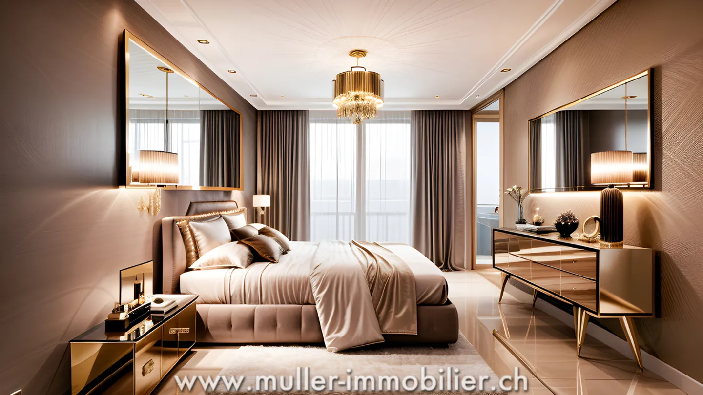 Ampio appartamento 5,5 con 2 terrazze e grande giardino a Siviriez! - Foto 6 di 13