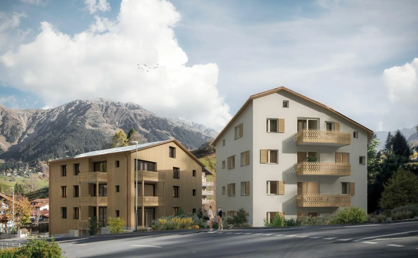 NEW BUILD Zanutsch | 5.5-Room Apartment No. 5 | Second Home - Photo 2 of 9