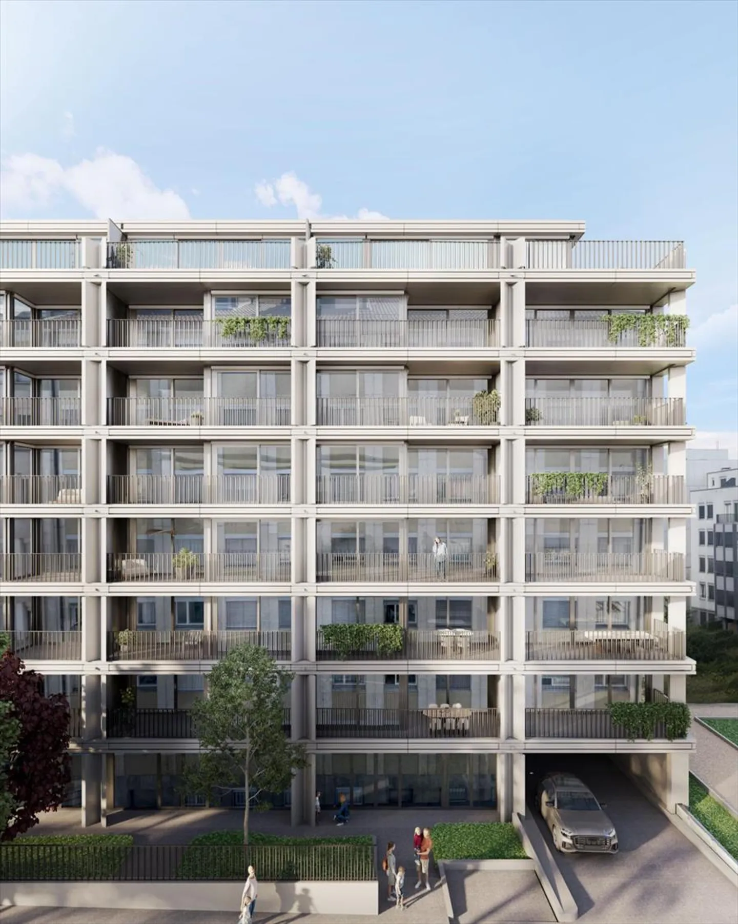 Colombier 8 | New apartment with loggias - Photo 4 of 5