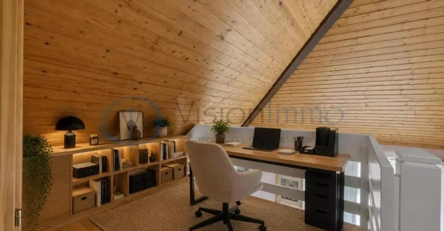 Charmante Penthouse im Herzen von Bernex - Foto 4 von 12