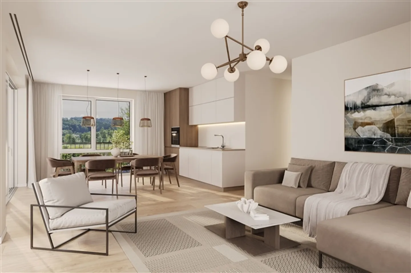 Appartement moderne de 4,5 pièces avec vue panoramique à Schaffhouse - Photo 1 sur 10