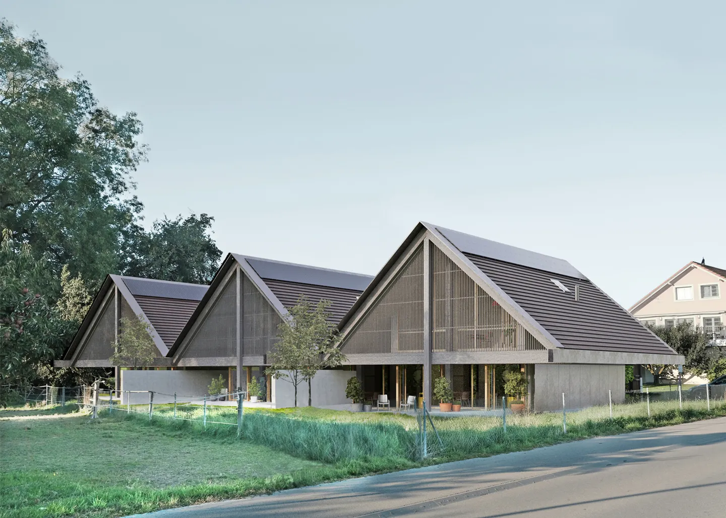 Villa architecturale à Gletterens - Photo 1 sur 4