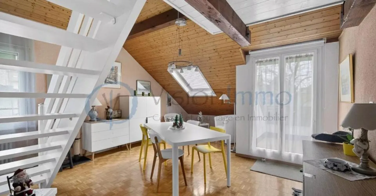 Charmante Penthouse im Herzen von Bernex - Foto 8 von 12