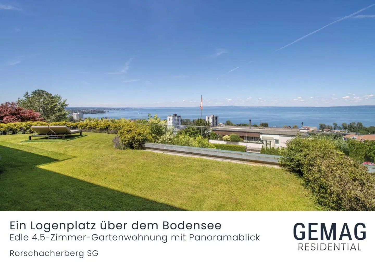 Luxus Gartenwohnung mit Aussicht - Foto 1 von 14