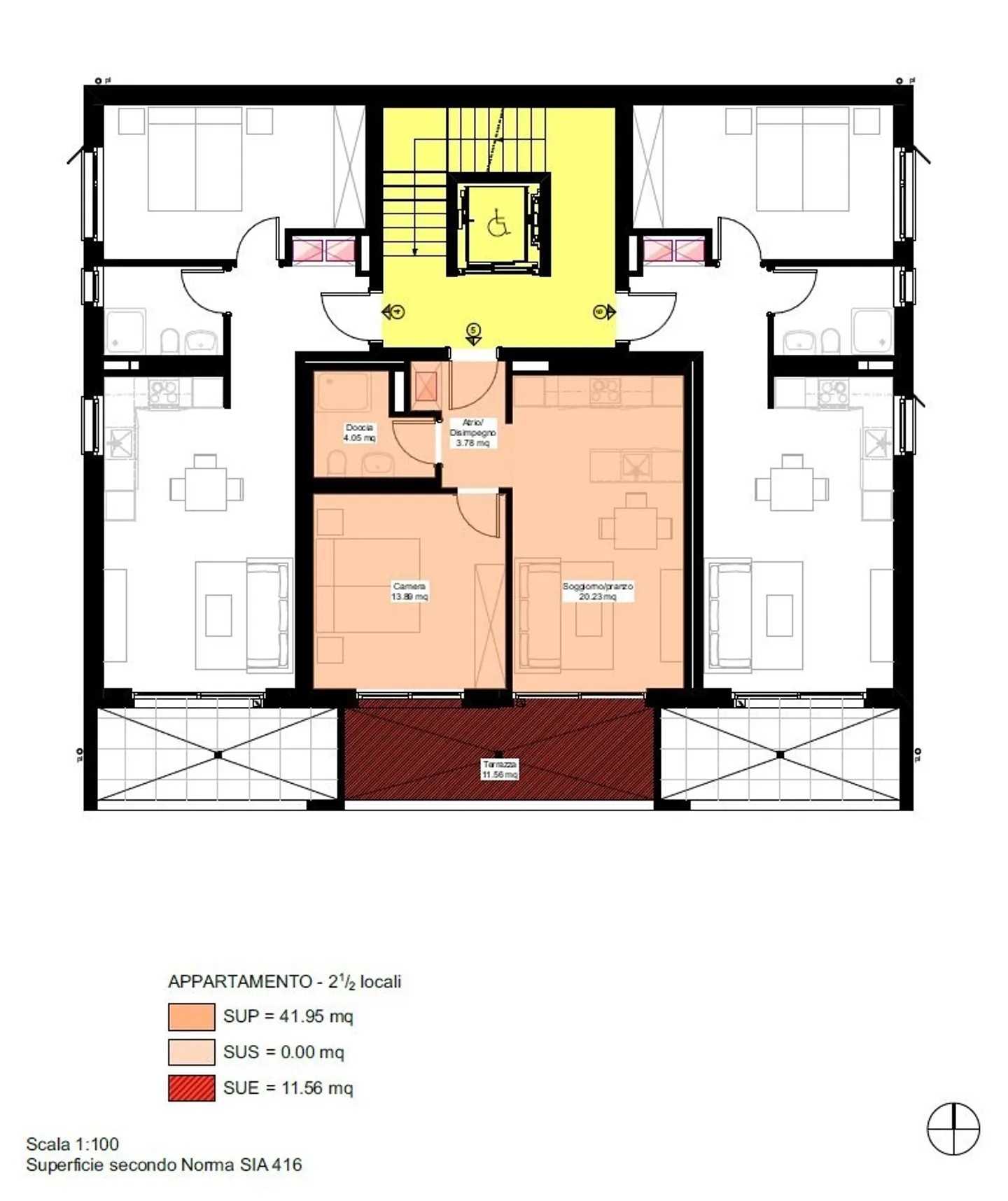 Modern 2.5-room apartments for rent in Cadenazzo - Photo 9 of 10