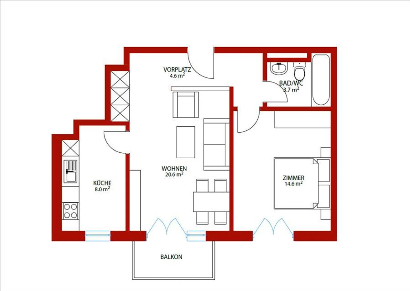 Moderne Wohnung in Top Lage - Foto 12 von 12