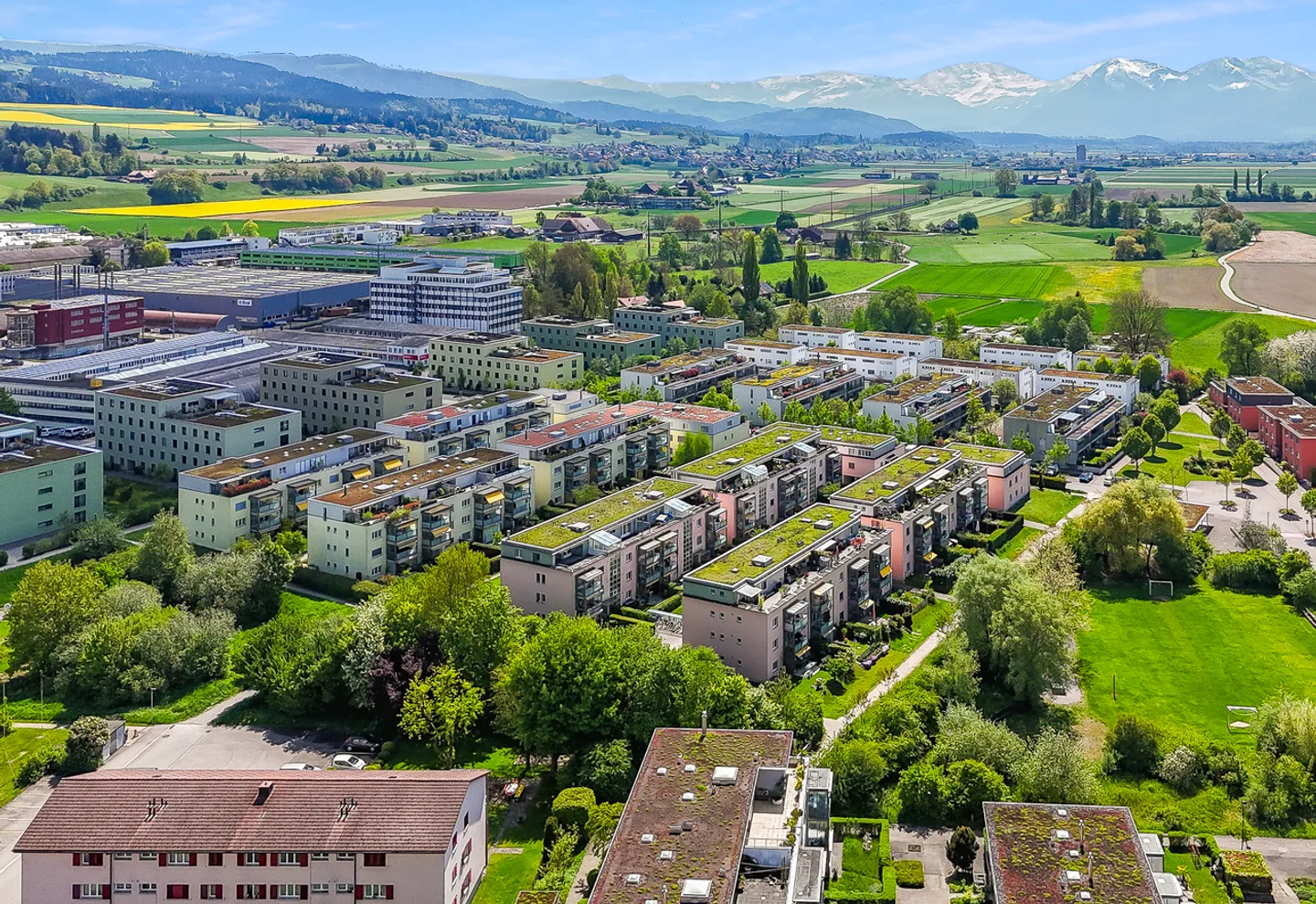 Appartamento attico 4½ locali con tranquillità e vista – Erlenau, Münsingen - Foto 17 di 20