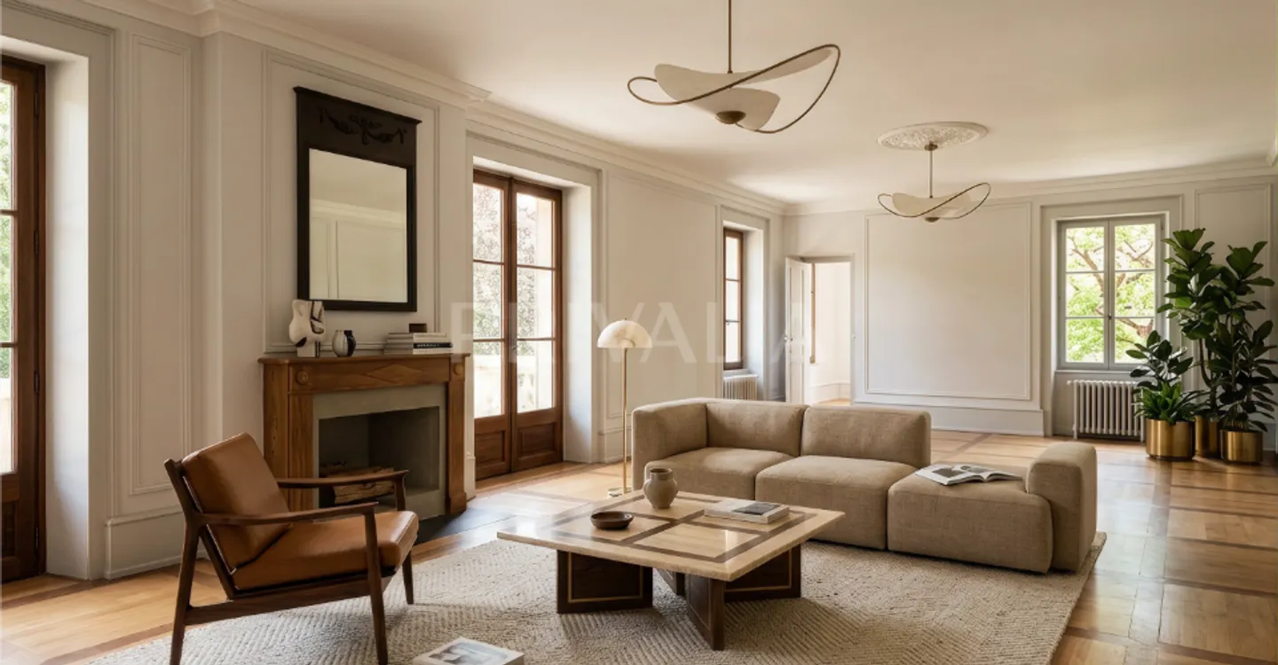 Prächtiges, vollständig renoviertes Herrenhaus in privilegierter Lage - Foto 2 von 7