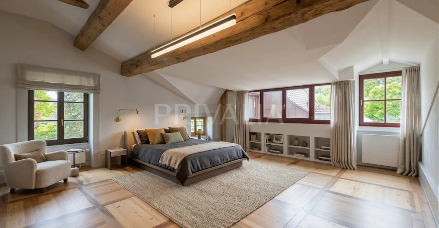 Prächtiges, vollständig renoviertes Herrenhaus in privilegierter Lage - Foto 3 von 7