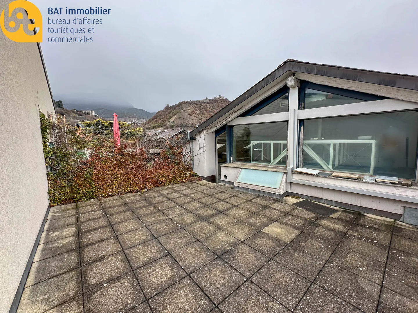 Sierre - Loft office under the roof with large terrace - Gobet - Photo 10 of 13