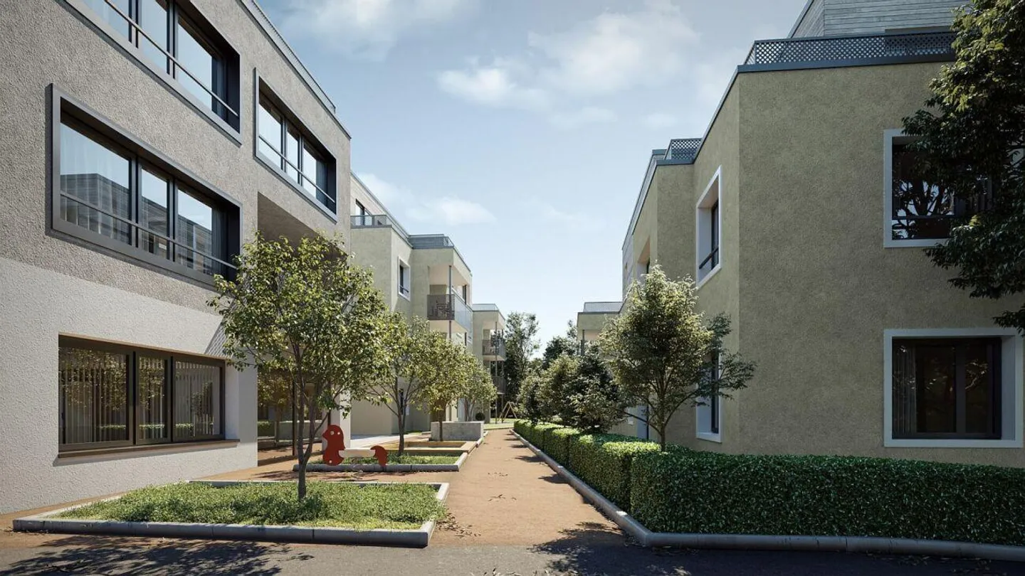 Nouvelle construction / Première occupation : Résidence "Hofgarten" / Appartement 3½ pièces au dernier étage - Photo 3 sur 8