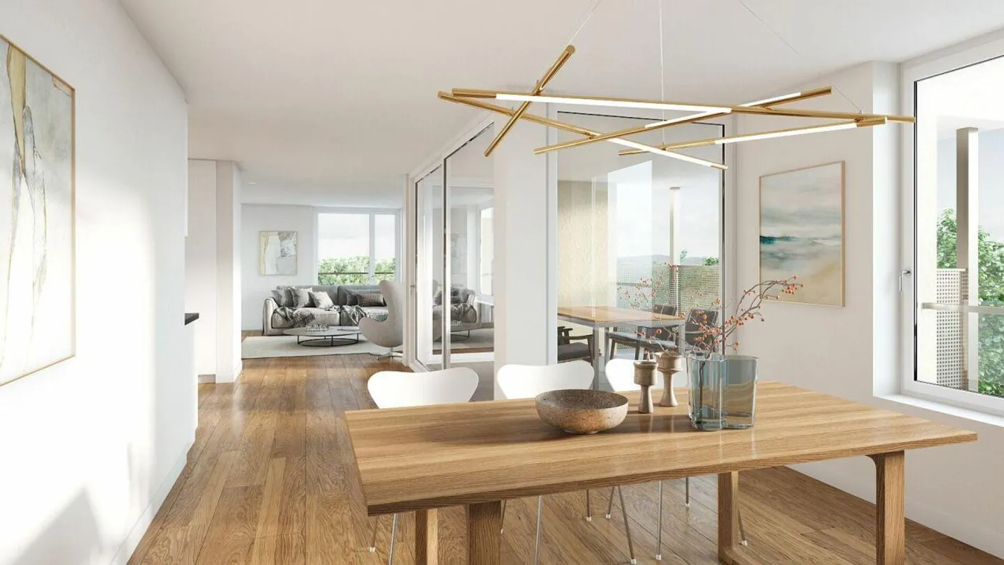 Nouvelle construction / Première occupation : Résidence "Hofgarten" / Appartement 3½ pièces au dernier étage - Photo 4 sur 8