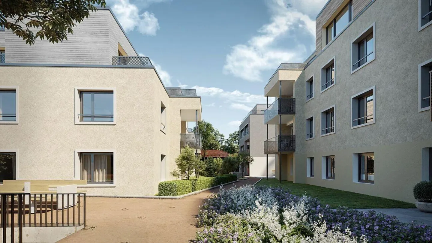 Nouvelle construction / Première occupation : Résidence "Hofgarten" / Appartement 3½ pièces au dernier étage - Photo 2 sur 8