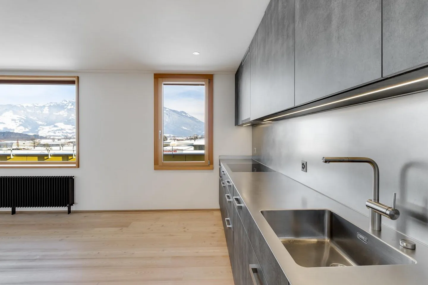 Moderne 3.5-Zimmerwohnung im Solarhaus II - Foto 3 di 7