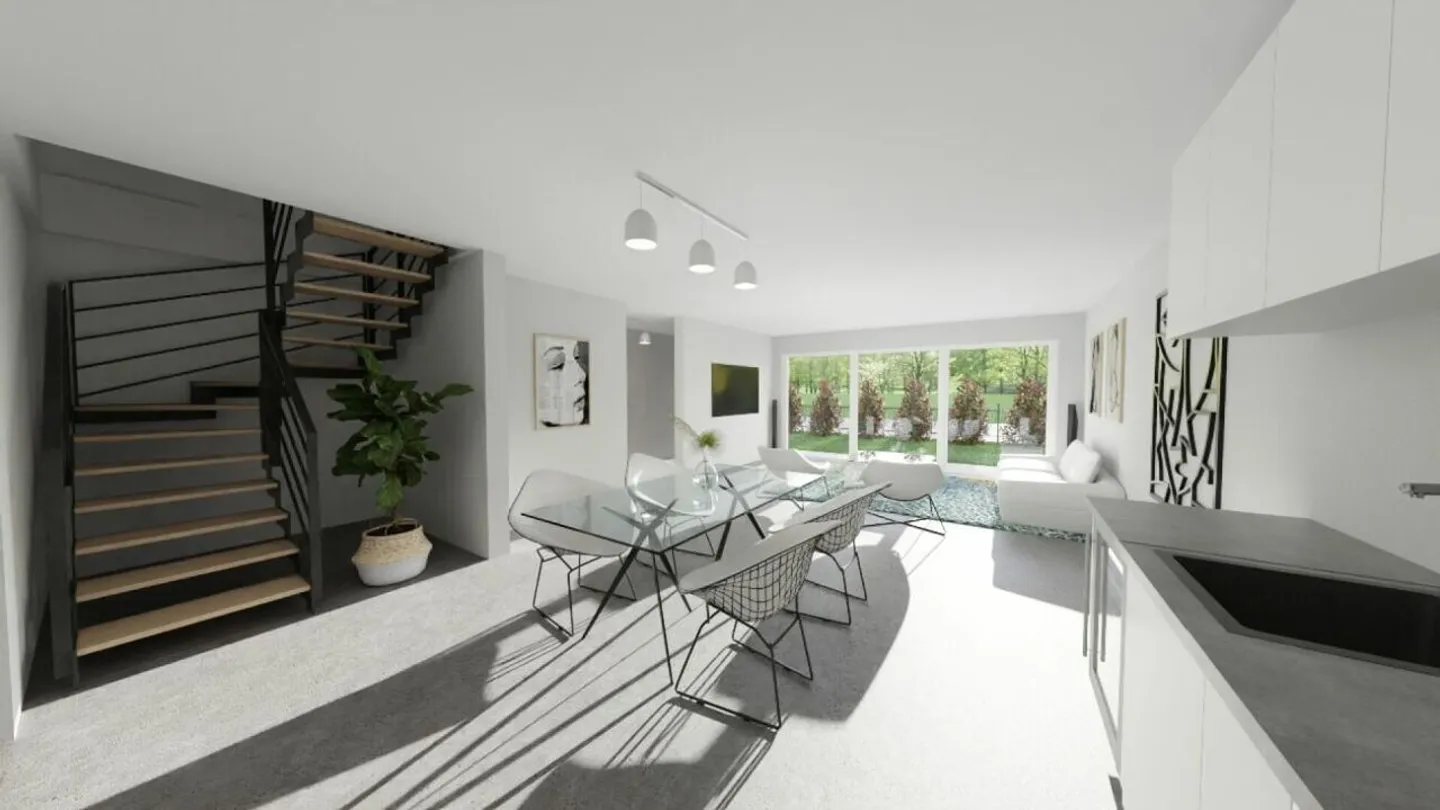 Villa contiguë avec jardin / Lot B - Photo 1 sur 15