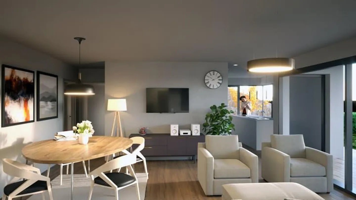 Neue moderne 2,5-Zimmer-Wohnung in Massagno - Foto 1 von 5