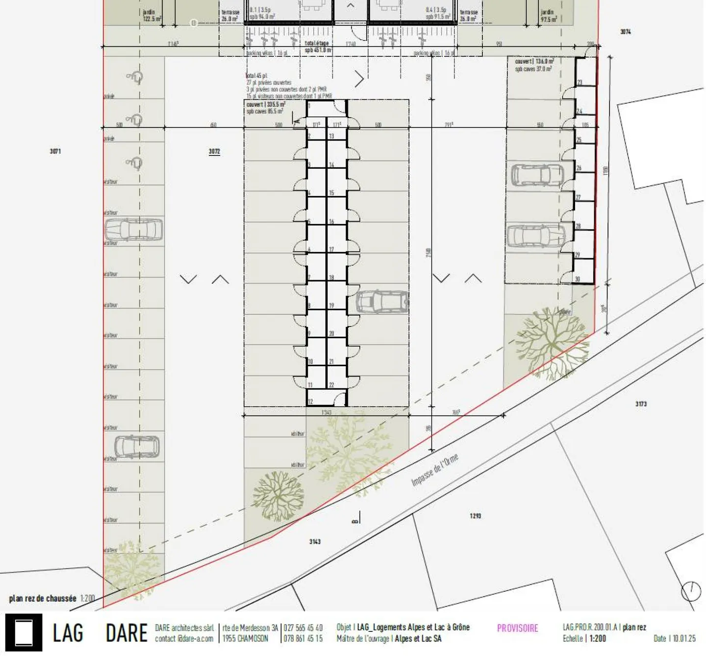 Appartement 2,5 pièces avec grand balcon de 42 m2 à Grône - Photo 5 sur 5
