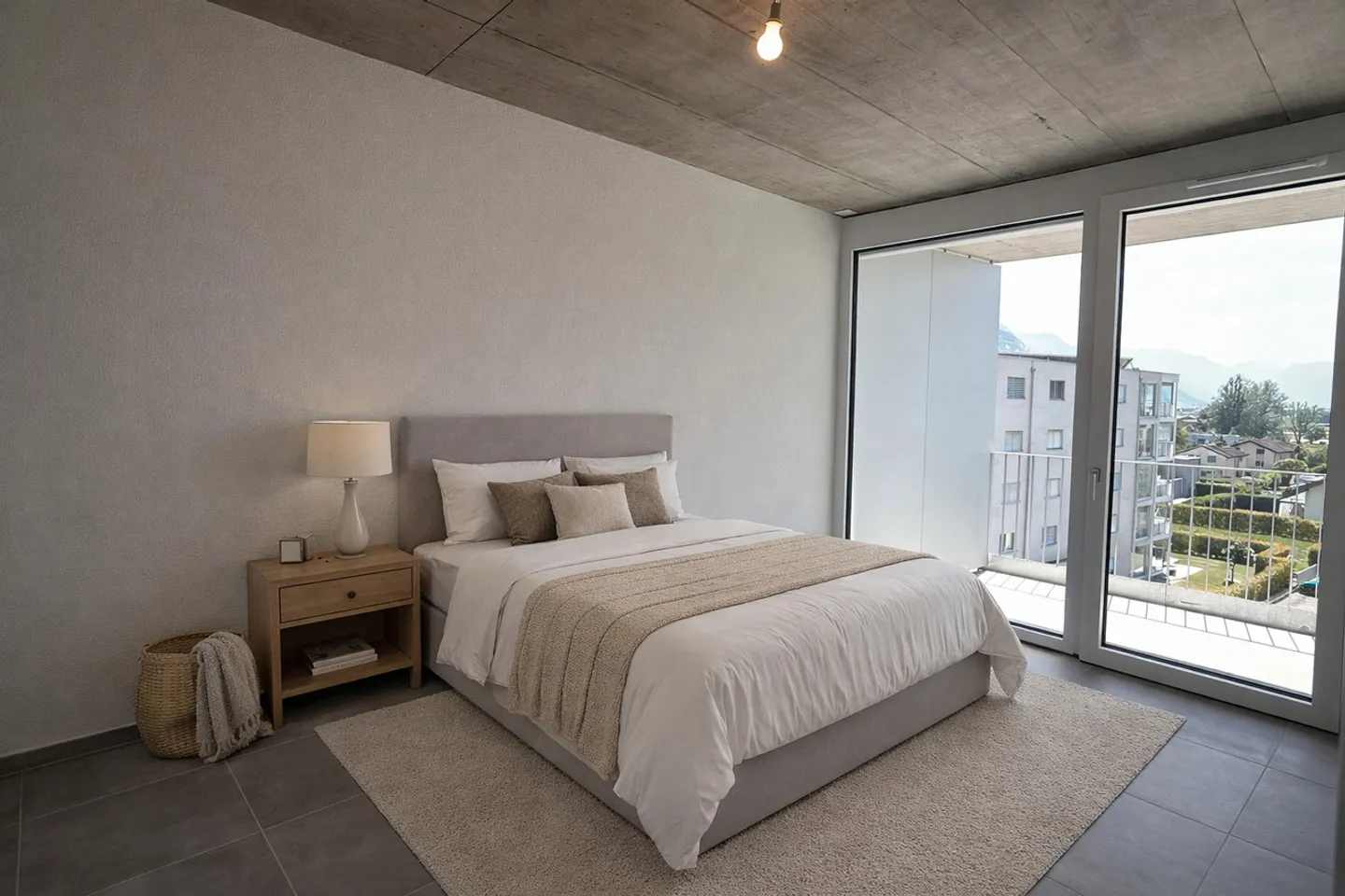 Wunderschöne neue Wohnung mit großem Balkon - Foto 6 von 15