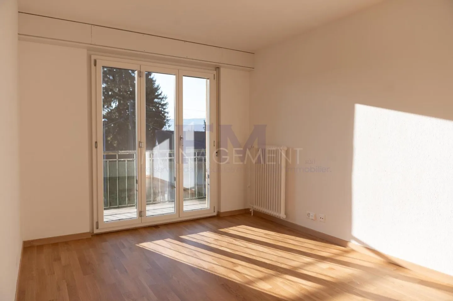 Meyrin Village ? Rue Virginio-Malnati - Appartamento ristrutturato ? 3 locali ? ca. 42m² con balcone - Foto 9 di 13