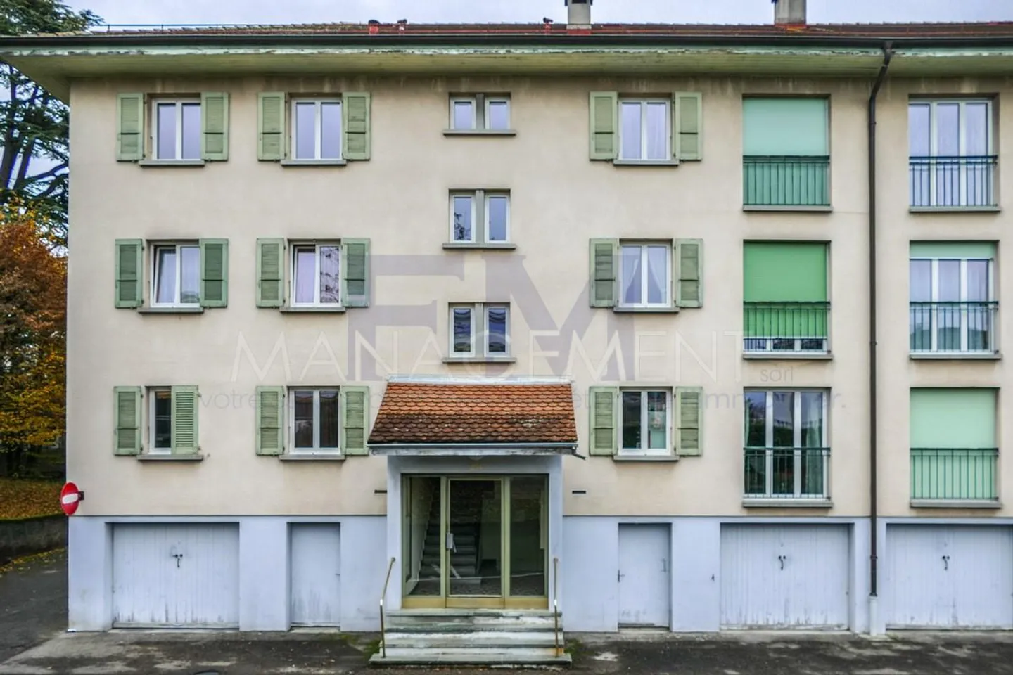 Meyrin Village ? Rue Virginio-Malnati - Appartamento ristrutturato ? 3 locali ? ca. 42m² con balcone - Foto 13 di 13