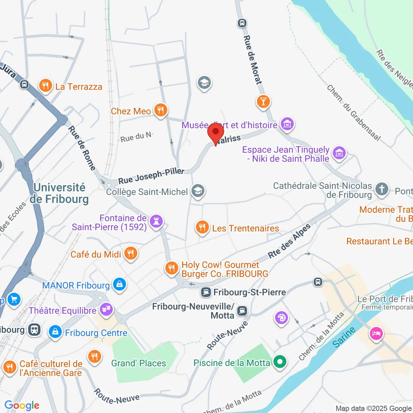 Fribourg / Centre ville - 3.5 pièces - Photo 3 sur 3