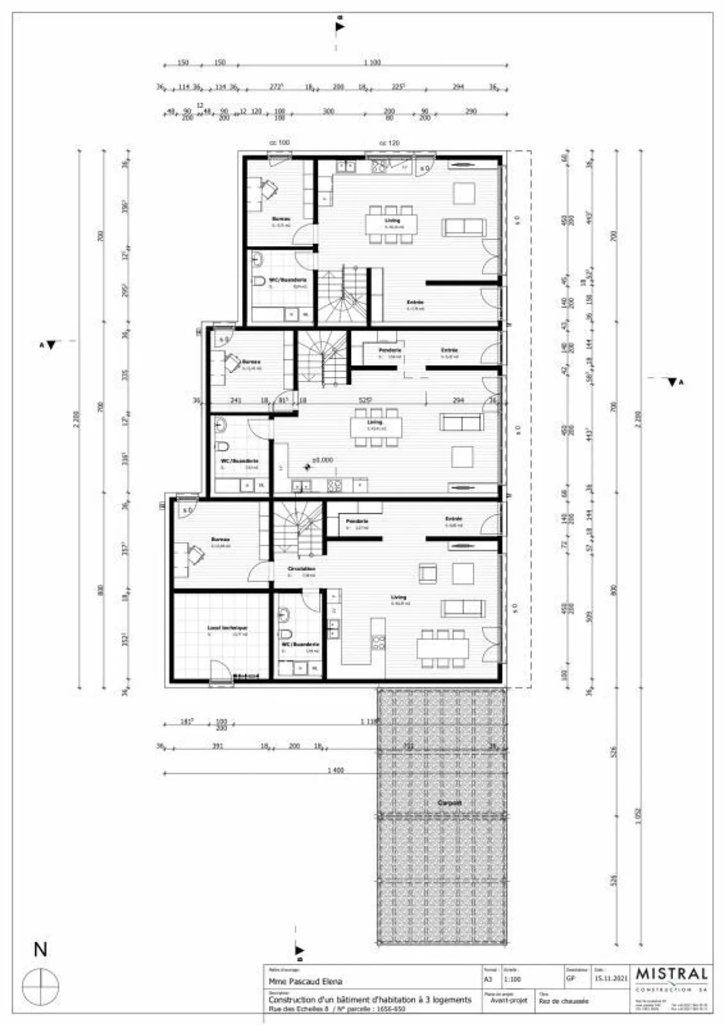 Villa contiguë avec jardin / Lot C - Photo 18 sur 19