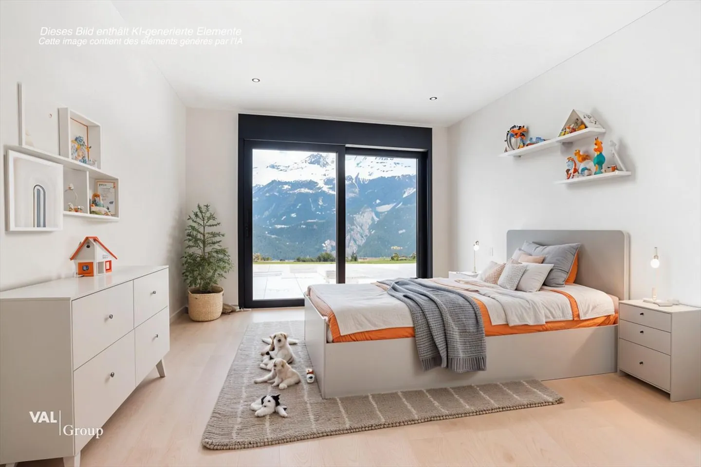 Architecture moderne et vue imprenable sur les Alpes valaisannes - Photo 9 sur 13