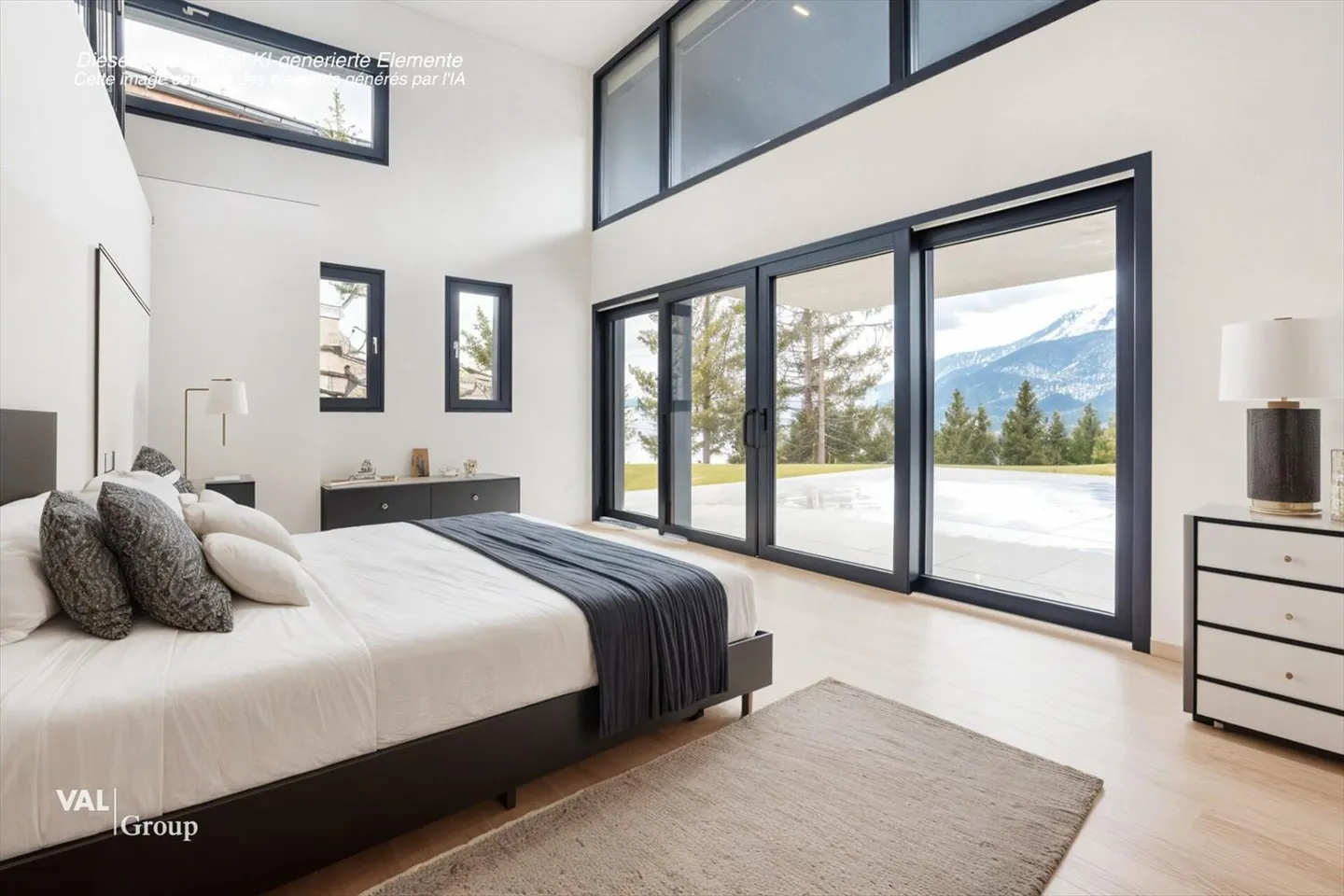 Architecture moderne et vue imprenable sur les Alpes valaisannes - Photo 6 sur 13