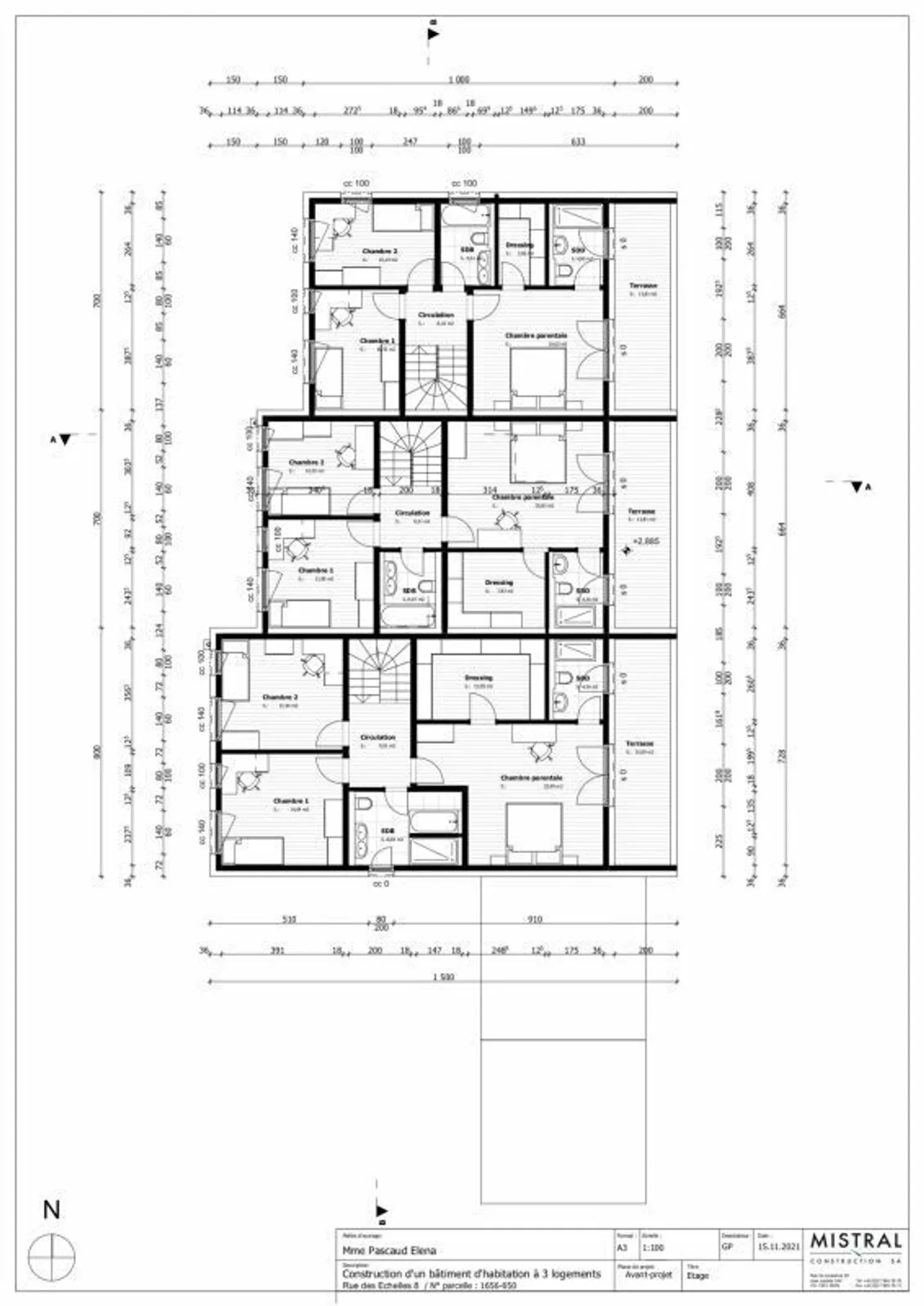 Villa contiguë avec jardin / Lot C - Photo 19 sur 19