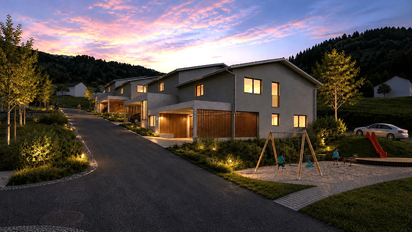 Newly Built Semi-Detached Family House in Bürglen – Modern, Family-Friendly, and Close to Nature - Photo 5 of 9