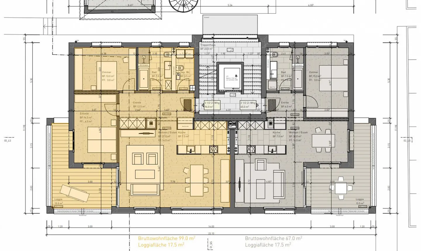 Elegant & modern: 2.5-room apartment with high-quality furnishings - Photo 12 of 15