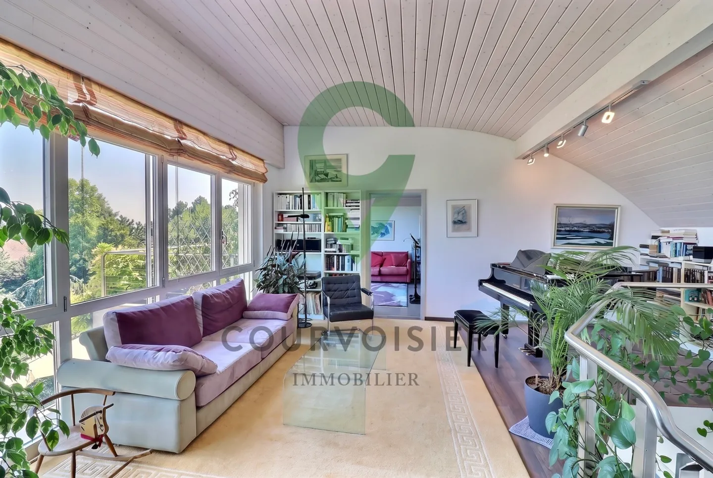 Casa unifamiliare unica con vista sul lago e appartamento separato a Morges - Foto 6 di 17