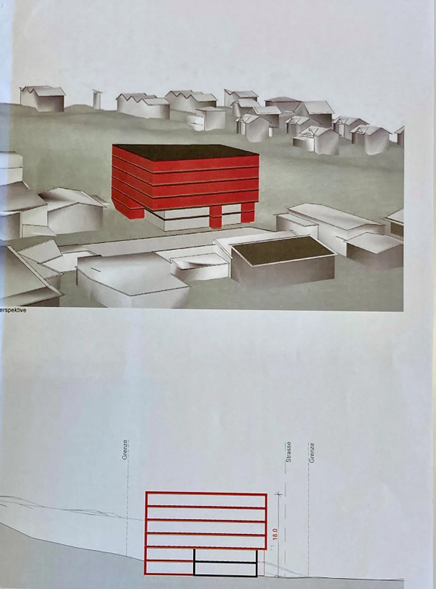 Terrain constructible avec bâtiment commercial - Photo 4 sur 5