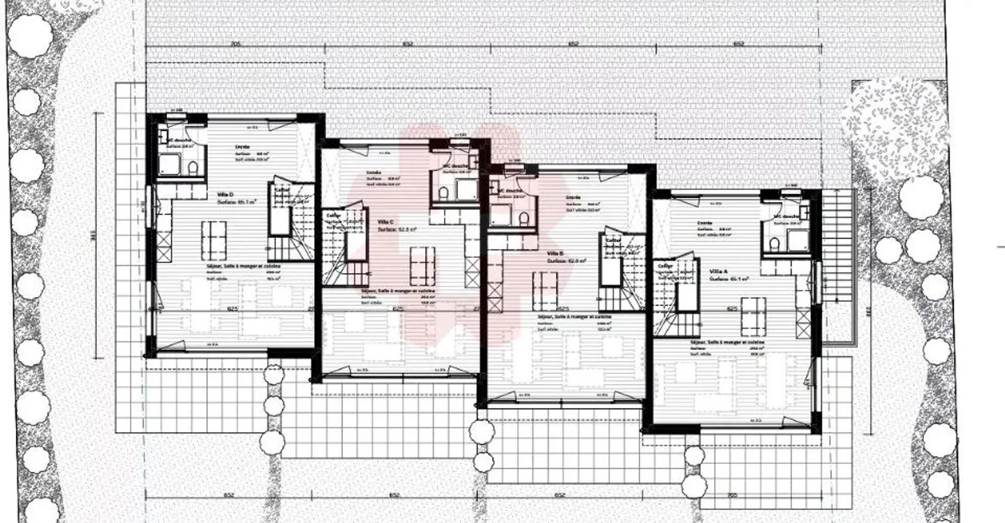 Conthey - Promotion of 4 spacious semi-detached villas with two parking spaces - Photo 3 of 6