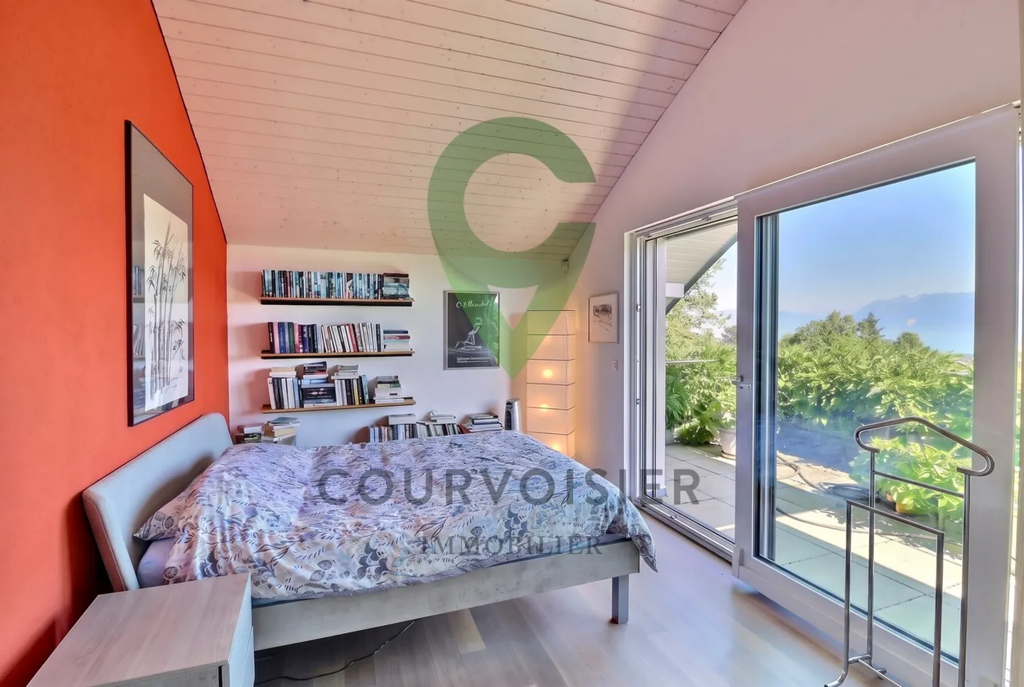 Casa unifamiliare unica con vista sul lago e appartamento separato a Morges - Foto 8 di 17