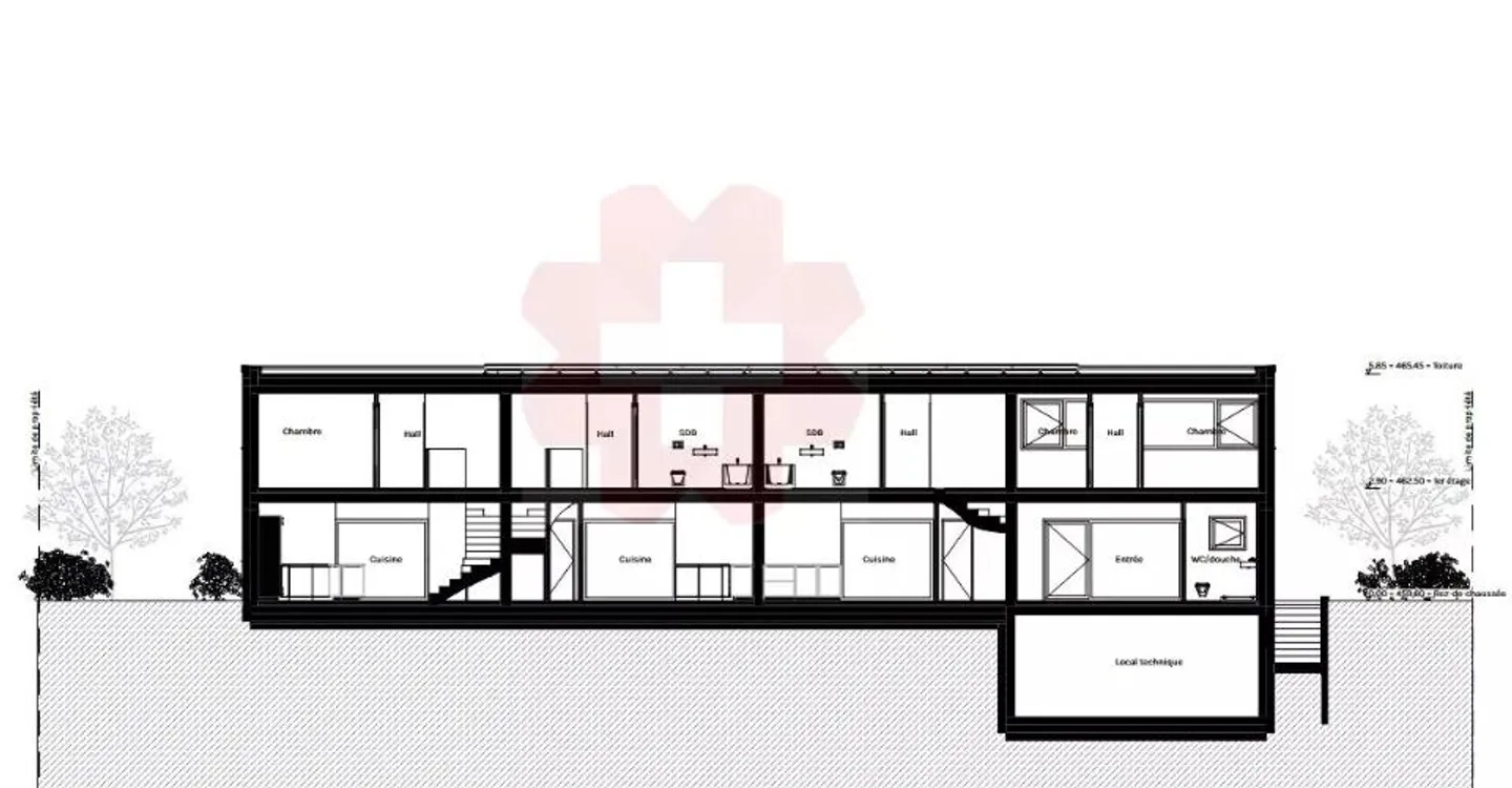 Conthey - Promotion of 4 spacious semi-detached villas with two parking spaces - Photo 5 of 6