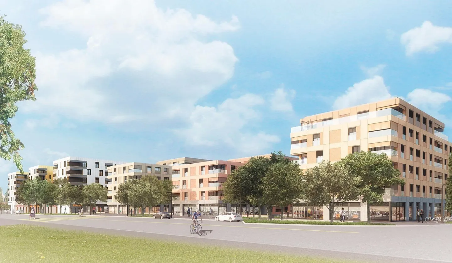 Unterkunft in einem neuen Viertel im Herzen der Stadt Orbe - Foto 1 von 10
