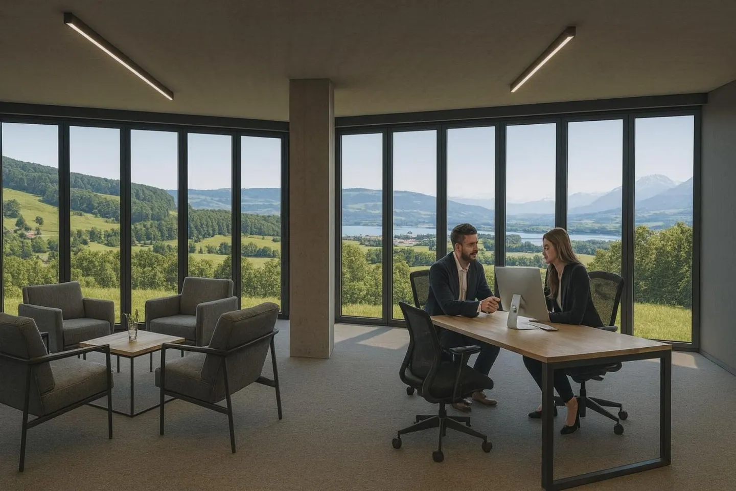 RARE OPPORTUNITY IN LE BRY - MODULAR OFFICE AND CRAFTS BUILDING - Photo 4 of 7