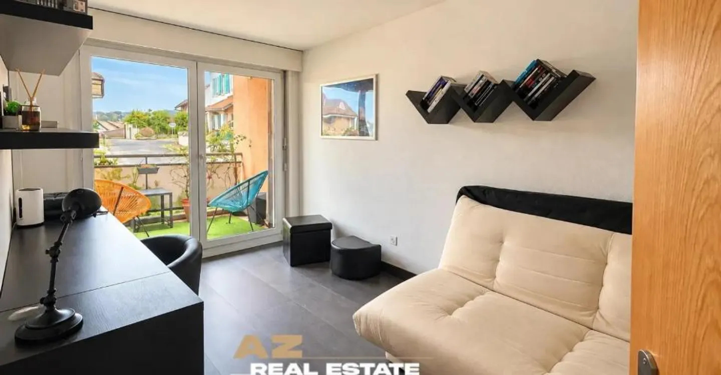 Panoramablick auf den Genfersee für diese 3,5-Zimmer-Wohnung in Belmont-sur-Lausanne - Foto 8 von 13