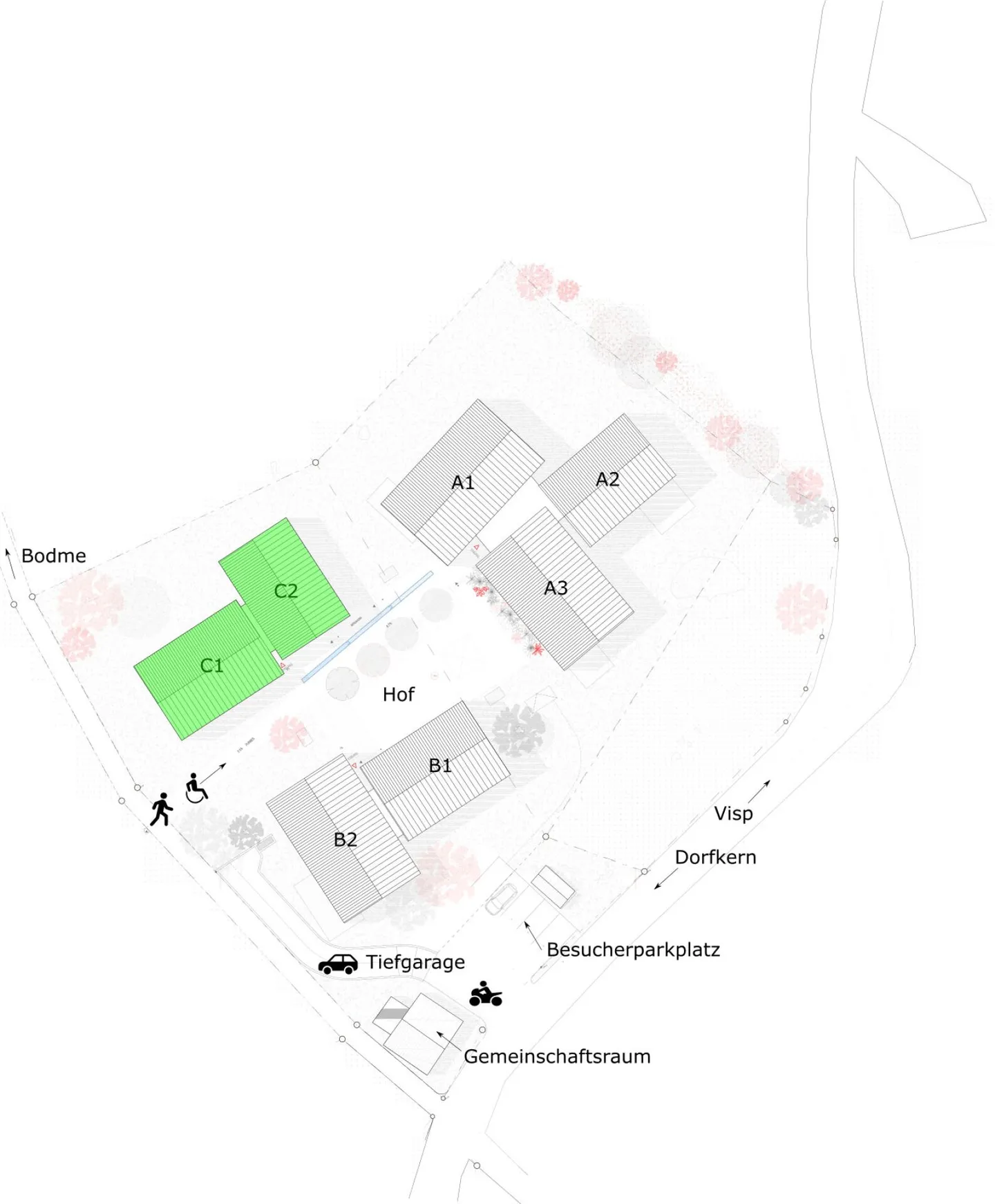 Appartamento al piano terra con 140m2 di superficie giardino (C10) - Foto 6 di 9