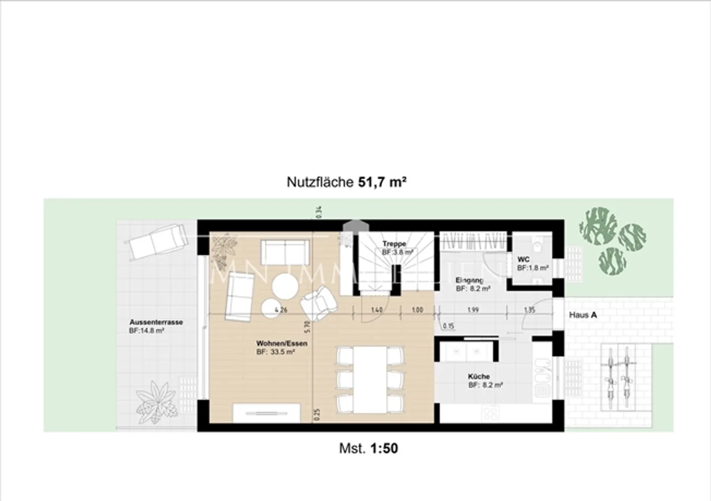 «Willkommen im Paradies der Reihenhäuser am Kapuzinerberg» - Foto 10 von 12