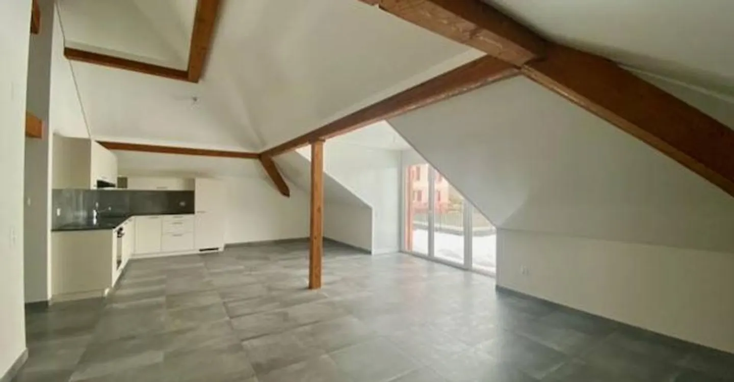 Wie ein kleines Haus auf dem Dach! 2 Zimmer, im Dachgeschoss, mit großer Terrasse und Aufzug - Foto 3 von 7