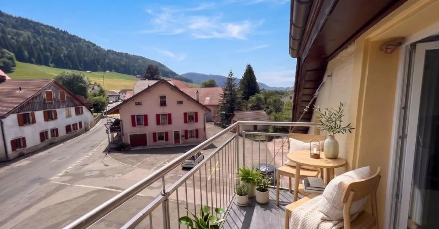 Appartamento D - 2,5 locali con balcone e soppalco a Couvet - Foto 7 di 8
