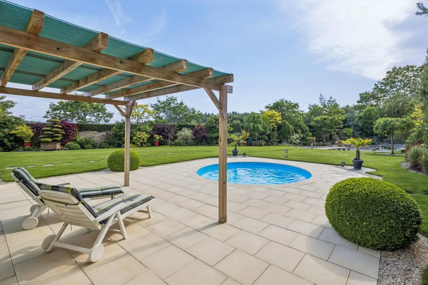 Charmante Villa mit Pool in Montpreveyres - Foto 4 von 13